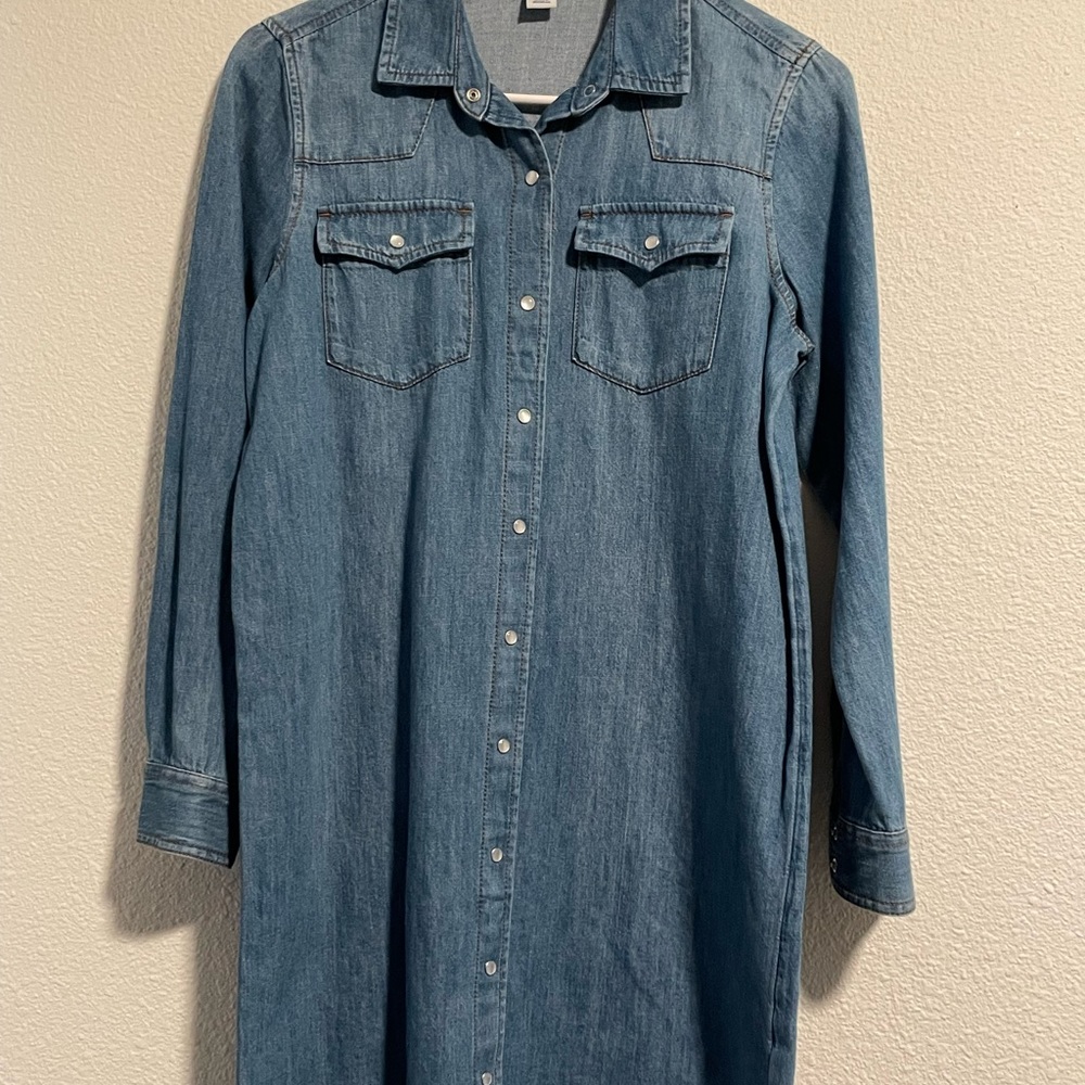 Old Navy Blue Jean dress XS